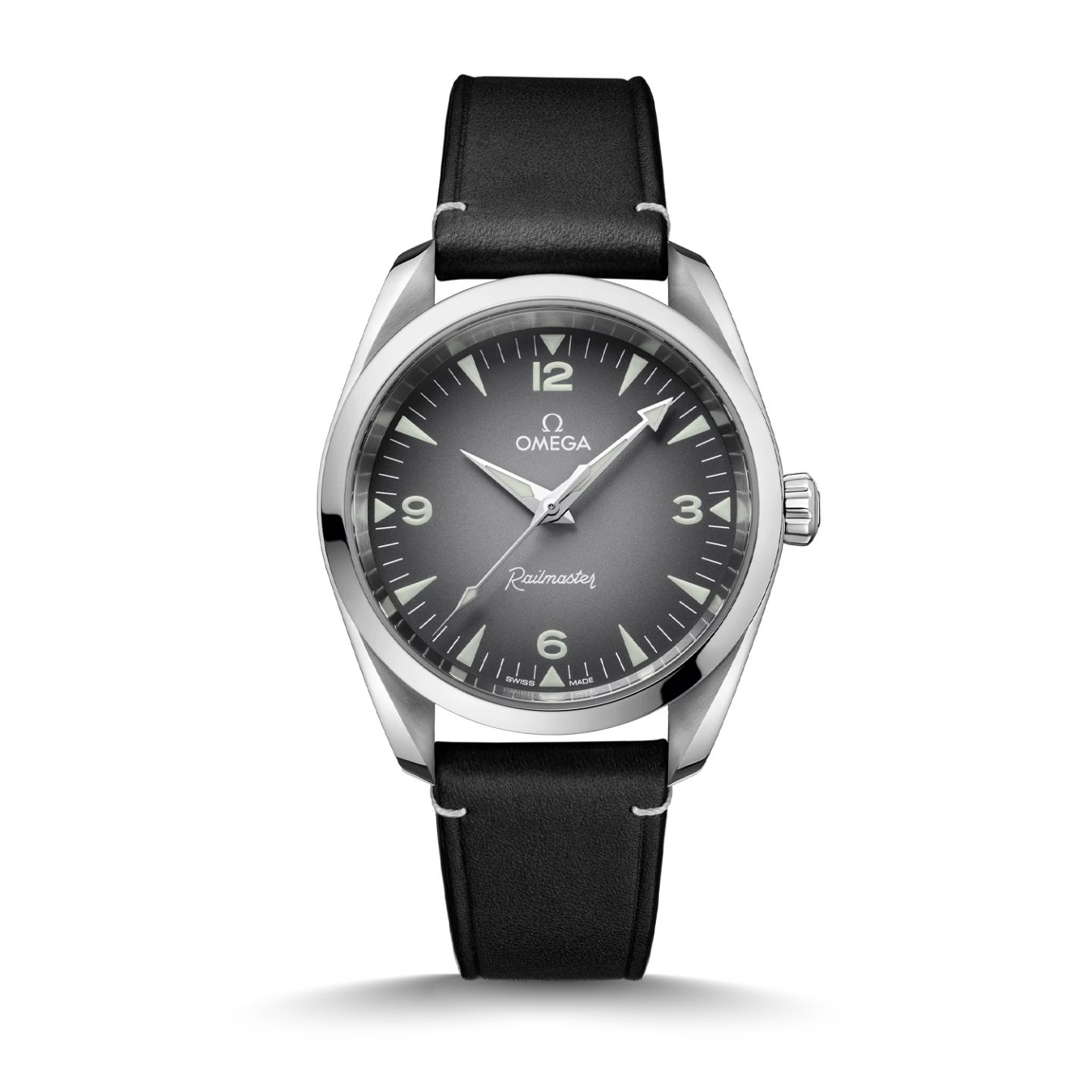 Omega Seamaster Railmaster 235.12.38.20.06.001 (2025) - Grey dial 38 mm Steel case (1/1)